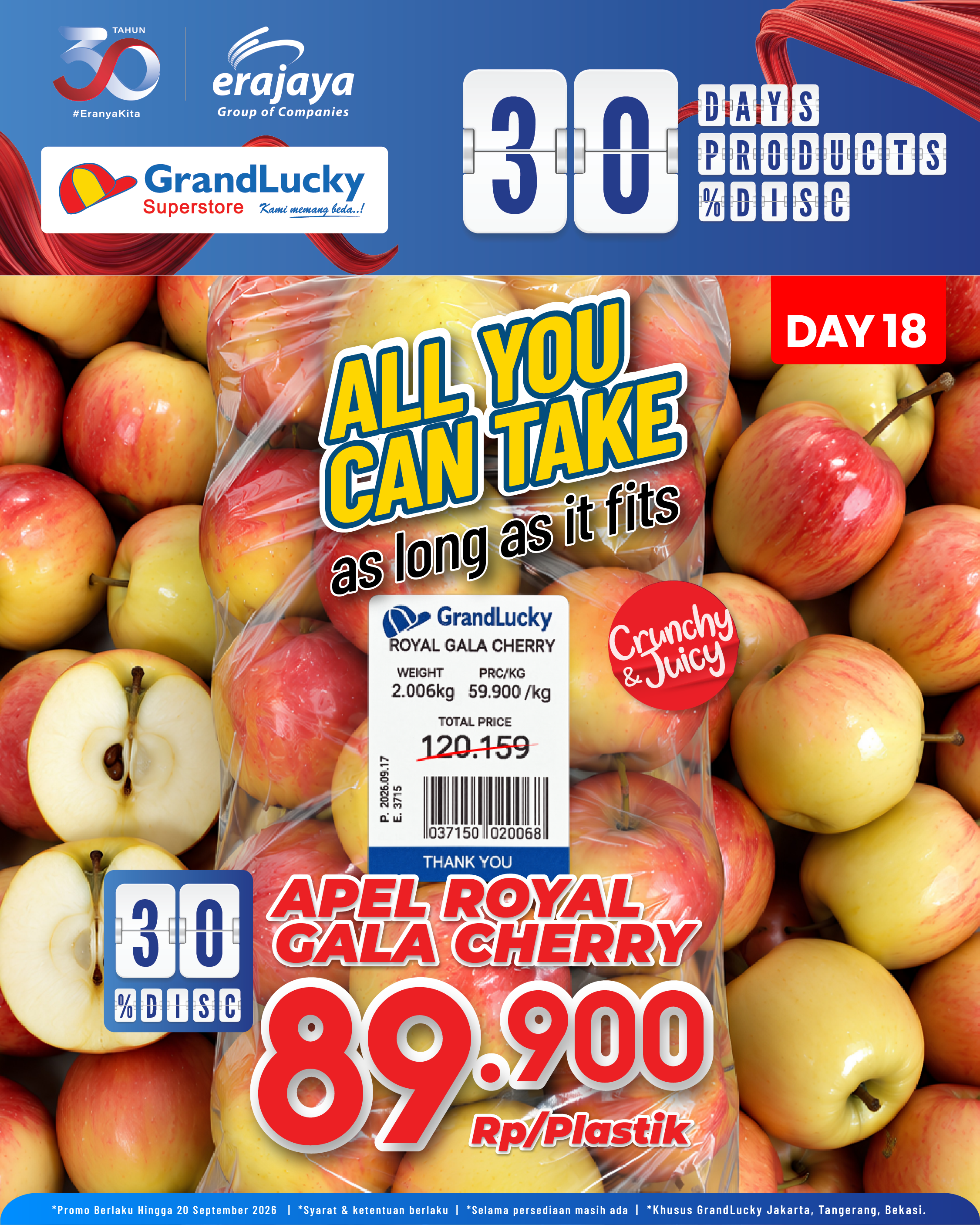 PROMO 30th Anniversary Erajaya Day 18